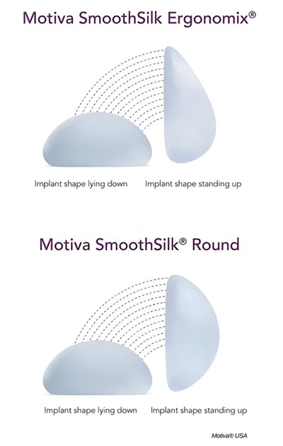Motive SmoothSilk Ergonomix and Motiva SmoothSilk Round product images