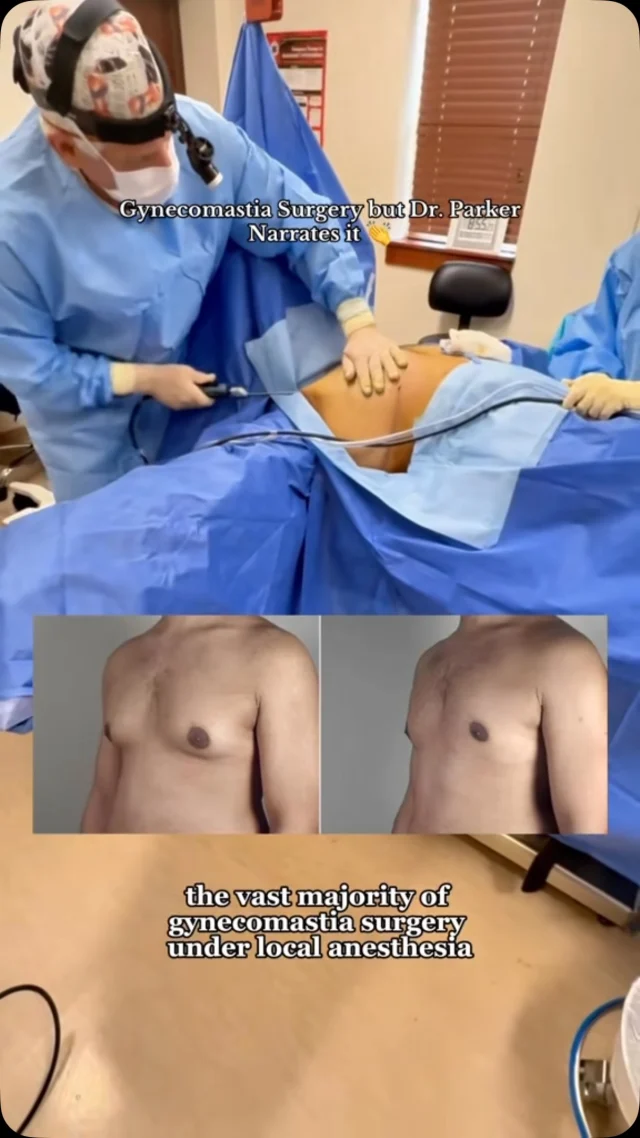 Most men don’t realize there’s a solution for excess chest tissue.

Gynecomastia surgery is designed to remove enlarged breast tissue and create a flatter, more masculine chest contour. Whether it’s caused by genetics, hormones, weight changes, or simply won’t go away with diet and exercise, this procedure can help restore confidence in and out of a shirt.

At The Parker Center, every treatment plan is customized because no two patients—and no two goals—are the same.

Ready to find out if gynecomastia surgery is right for you? Send us a DM or schedule your consultation today to learn more. Link in bio 🫶

#Gynecomastia #MaleChestReduction #PlasticSurgery  #TheParkerCenter